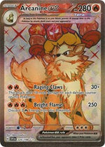 Arcanine ex 224 198 English - SV01: Scarlet & Violet Base Set [Near Mint]
