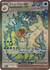 Gyarados ex - 225/198 (Holofoil) English - SV01: Scarlet & Violet Base Set [Near Mint]