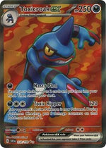 Toxicroak ex 232 198 English - SV01: Scarlet & Violet Base Set [Near Mint]