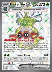 Forretress ex - 230/193 (Holofoil) English - SV02: Paldea Evolved [Near Mint]