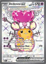 Dedenne ex 239 193 English - SV02: Paldea Evolved [Near Mint]