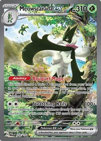 Meowscarada ex 256 193 English - SV02: Paldea Evolved [Near Mint]