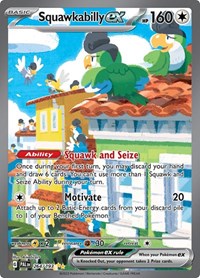 Squawkabilly ex 264 193 English - SV02: Paldea Evolved [Near Mint]