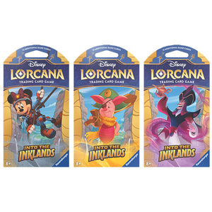 Disney Lorcana: Into the Inklands- Sleeved Booster Case [Pre Order]