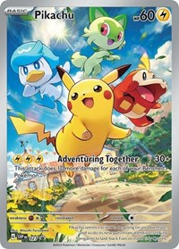 Pikachu 027 English - SV: Scarlet & Violet Promo Cards [Near Mint]