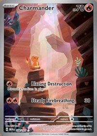 Charmander 168 165 English - SV: Scarlet & Violet 151 [Lightly Played]