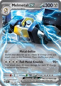Melmetal ex English - SV03: Obsidian Flames [Near Mint]