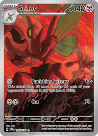 Scizor - 205/197 (Holofoil) English - SV03: Obsidian Flames [Lightly Played]