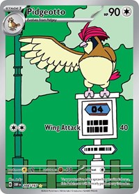 Pidgeotto 208 197 English - SV03: Obsidian Flames [Near Mint]