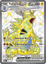 Tyranitar ex 211 197 English - SV03: Obsidian Flames [Near Mint]