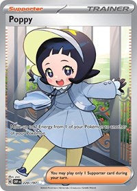 Poppy 220 197 English - SV03: Obsidian Flames [Near Mint]