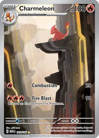 Charmeleon 169 165 English - SV: Scarlet & Violet 151 [Near Mint]