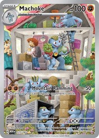 Machoke 177 165 English - SV: Scarlet & Violet 151 [Near Mint]