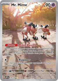 Mr Mime 179 165 English - SV: Scarlet & Violet 151 [Near Mint]