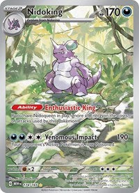 Nidoking 174 165 English - SV: Scarlet & Violet 151 [Near Mint]