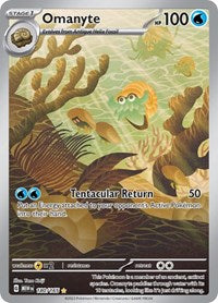 Omanyte 180 165 English - SV: Scarlet & Violet 151 [Near Mint]