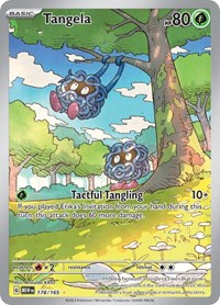 Tangela - 178/165 (Holofoil) English - SV: Scarlet & Violet 151 [Near Mint]