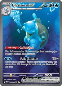 Blastoise ex 200 165 English - SV: Scarlet & Violet 151 [Near Mint]