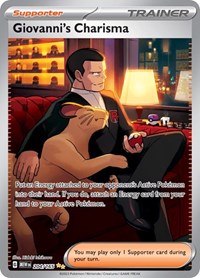 Giovannis Charisma 204 165 English - SV: Scarlet & Violet 151 [Near Mint]