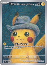 Pikachu with Grey Felt Hat English - SV: Scarlet & Violet Promo Cards [Near Mint]