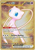 Mew ex - 205/165 (151 Metal Card) (Normal) English - SV: Scarlet & Violet 151 [PSA 10]