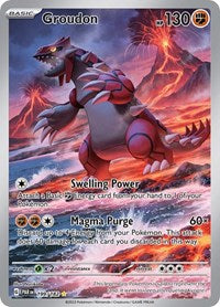 Groudon - 199/182 (Holofoil) English - SV04: Paradox Rift [Near Mint]