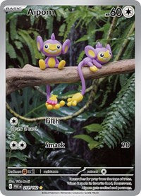 Aipom - 211/182 (Holofoil) English - SV04: Paradox Rift [Near Mint]