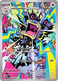 Loudred - 212/182 (Holofoil) English - SV04: Paradox Rift [Near Mint]