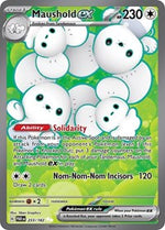 Maushold ex - 233/182 (Holofoil) English - SV04: Paradox Rift [Near Mint]