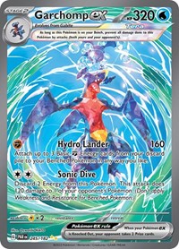 Garchomp ex - 245/182 (Holofoil) English - SV04: Paradox Rift [Near Mint]