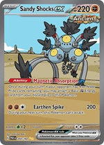 Sandy Shocks ex 250 182 English - SV04: Paradox Rift [Near Mint]