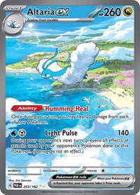 Altaria ex 253 182 English - SV04: Paradox Rift [Near Mint]