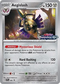 Aegislash 060 Prerelease English - SV: Scarlet & Violet Promo Cards [Near Mint]