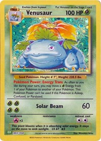 Venusaur English - Trading Card Game Classic [Near Mint]