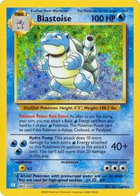 Blastoise English - Trading Card Game Classic [Near Mint]