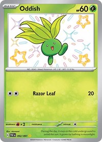 Oddish English - SV: Paldean Fates [Near Mint]