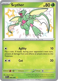 Scyther English - SV: Paldean Fates [Near Mint]