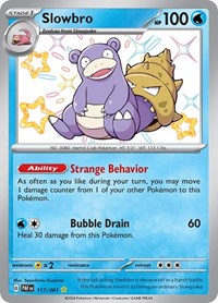 Slowbro English - SV: Paldean Fates [Near Mint]