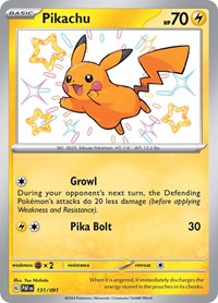 Pikachu 131 091 English - SV: Paldean Fates [Near Mint]