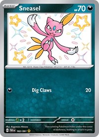 Sneasel English - SV: Paldean Fates [Near Mint]