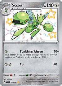 Scizor English - SV: Paldean Fates [Near Mint]