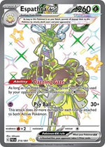 Espathra ex - 214/091 (Holofoil) English - SV: Paldean Fates [Near Mint]