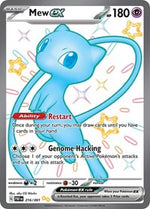 Mew ex 216 091 English - SV: Paldean Fates [Near Mint]
