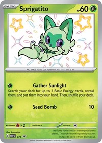 Sprigatito 076 English - SV: Scarlet & Violet Promo Cards [Near Mint]