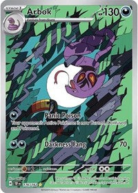 Arbok - 176/162 (Holofoil) English - SV05: Temporal Forces [Near Mint]