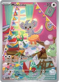 Minccino - 182/162 (Holofoil) English - SV05: Temporal Forces [Near Mint]