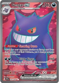 Gengar ex 193 162 English - SV05: Temporal Forces [Near Mint]