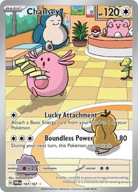 Chansey 187 167 English - SV06: Twilight Masquerade [Near Mint]
