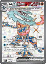 Greninja ex 198 167 English - SV06: Twilight Masquerade [Near Mint]