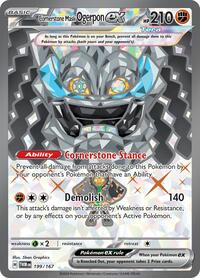 Cornerstone Mask Ogerpon ex 199 167 English - SV06: Twilight Masquerade [Near Mint]